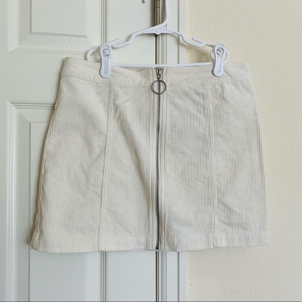 F21 Zippered Skirt